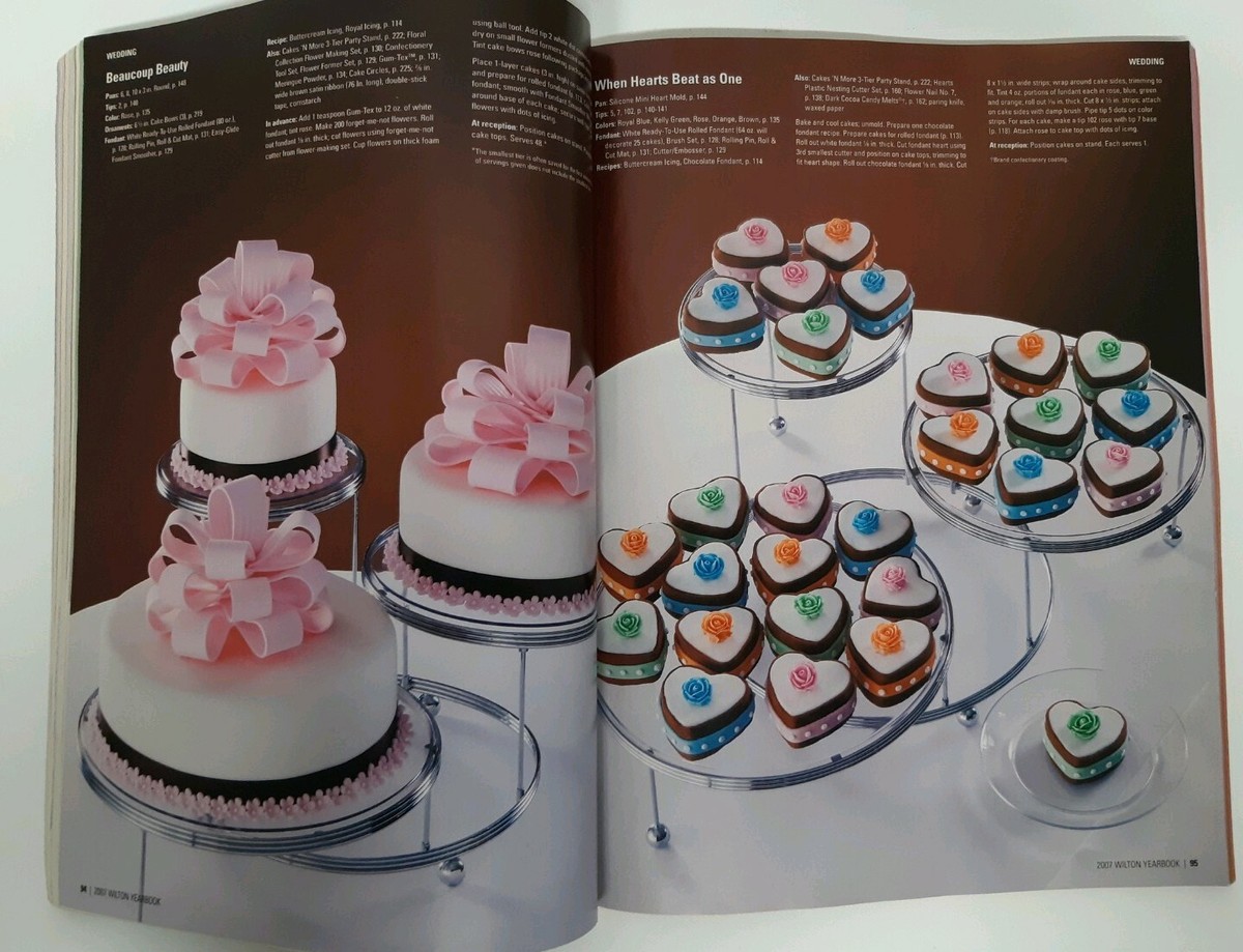 Livre Wilton 2007 Yearbook - Idées Et Motifs Pour Décorer Vos Gâteaux Pas à Pas