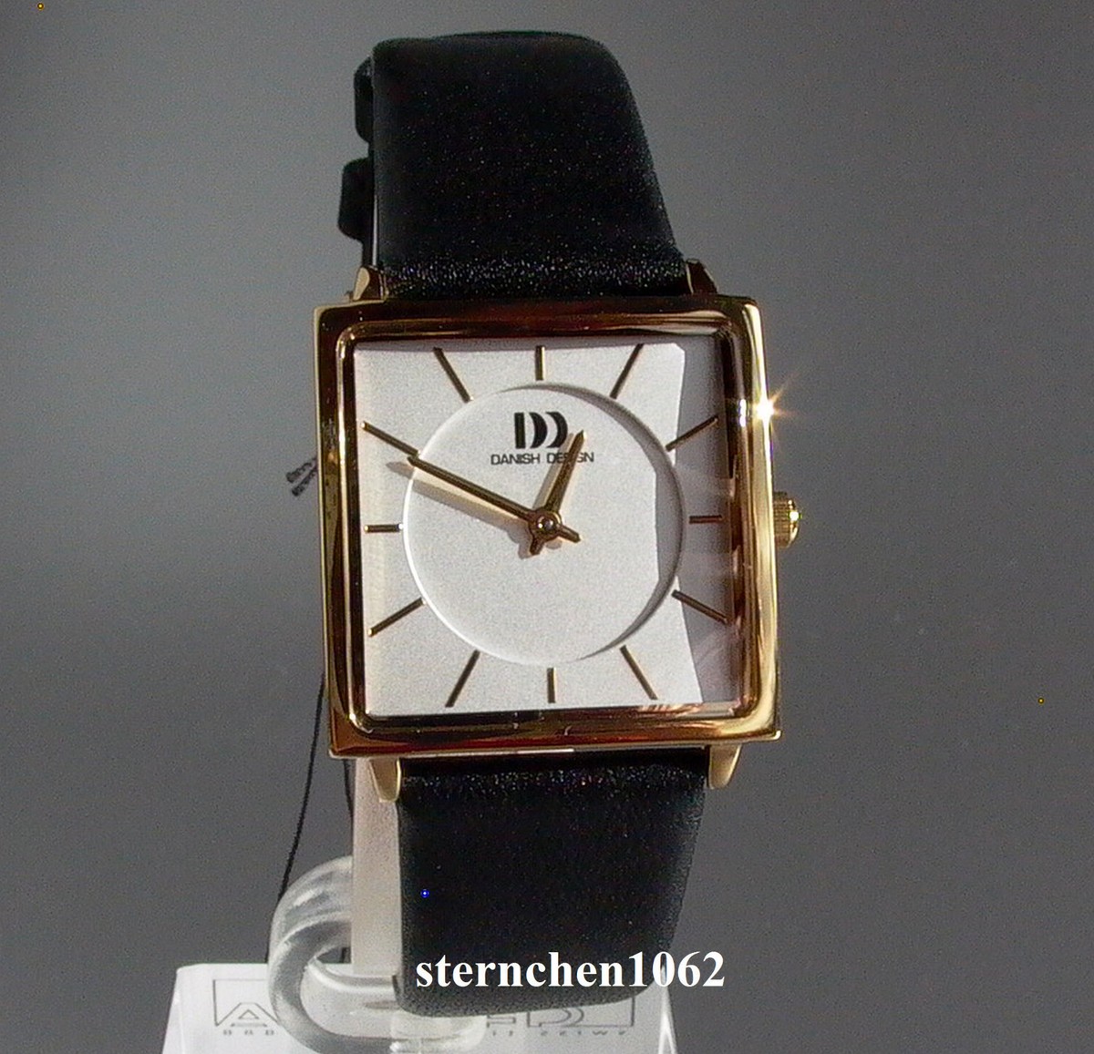 Danish Design Women's Watch 3320211 steel gold leather strap  quar
