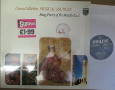 6586 024 Musical Sources / Sung Poetry of the Middle East