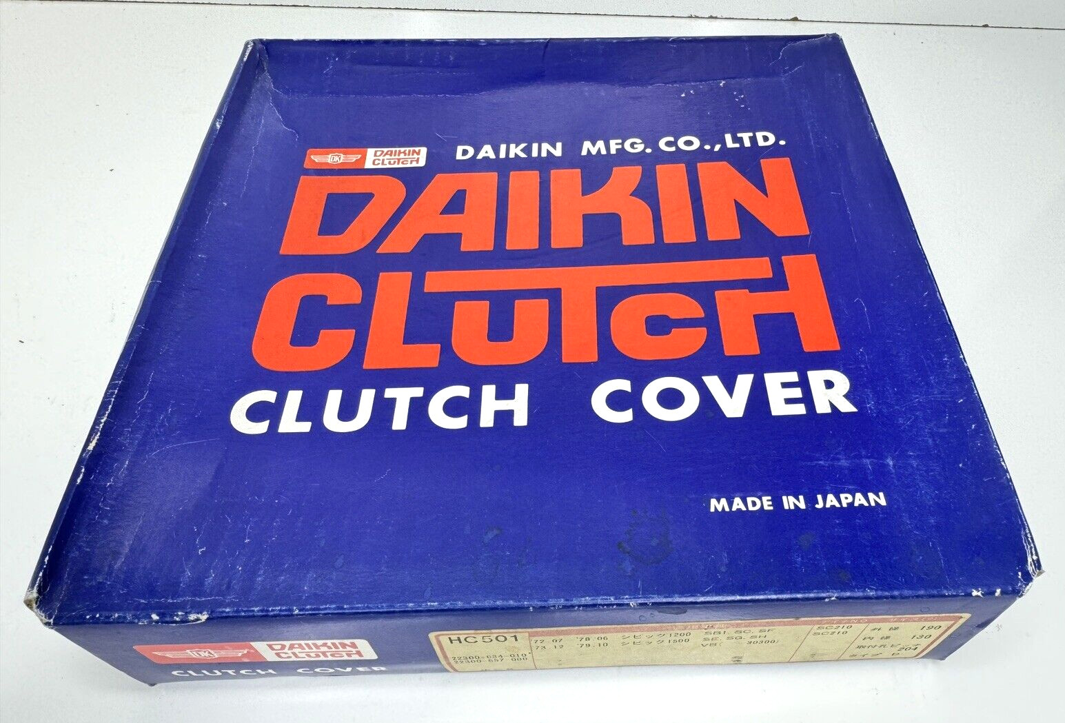 Exedy Daikin HC501 HONDA 22300-634-010 Clutch Pressure Plate 1973-79 Civic