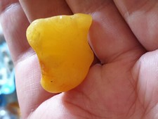 Natural real Baltic amber  4.6 g yellow stone charm gemstone gems