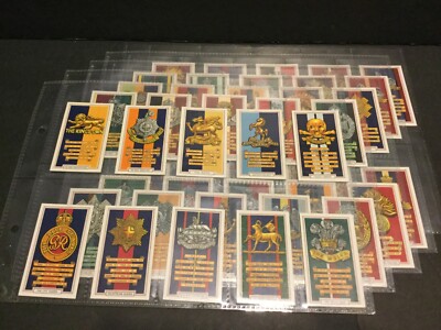 1939 Gallaher Army Badges Set of 48 Cards Sku241S