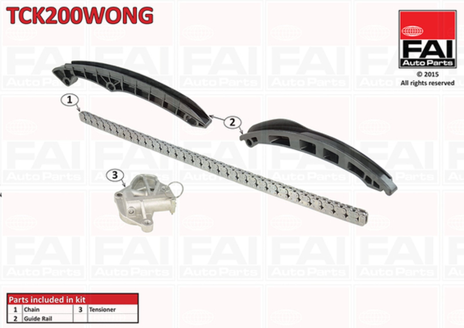 Chaîne de distribution VW Ibiza V et Fabia 1.2 version renforcée sans joint de carter moteur