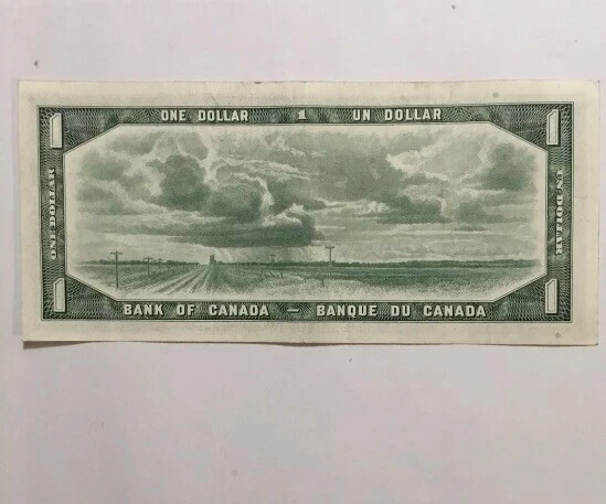 1954 Canada One Dollar Replacement note Queen Elizabeth ￼ll SO0081079 ￼￼￼￼￼￼ - Image 2 of 4