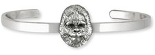 Gorilla Jewelry Sterling Silver Handmade Gorilla Bracelet  GL6-CB