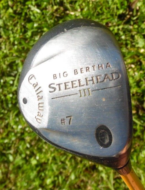 Right Handed Callaway Big Bertha Steelhead Plus 7 Wood w/ Graphite R