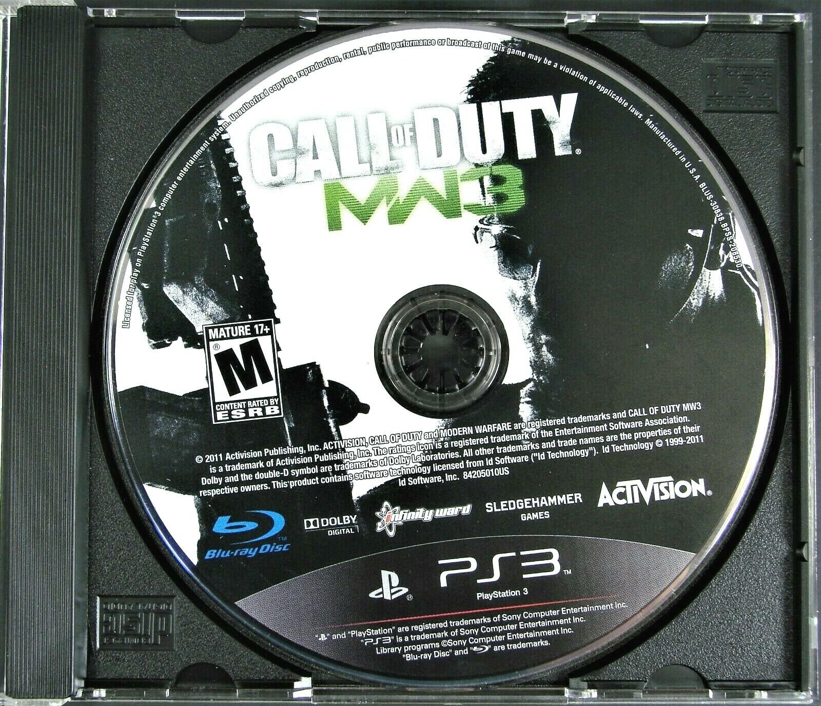 3 Call Of Duty Modern Warfare MW3 Video Game PS3 Only | eBay