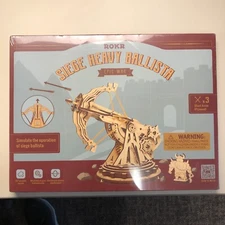 Siege Heavy Ballista 3D Wooden Puzzle War Game Assembly Toys Gifts Robotime ROKR