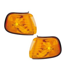 Parking Corner Signal Lights Pair Set For 98-03 Dodge Van Left Right