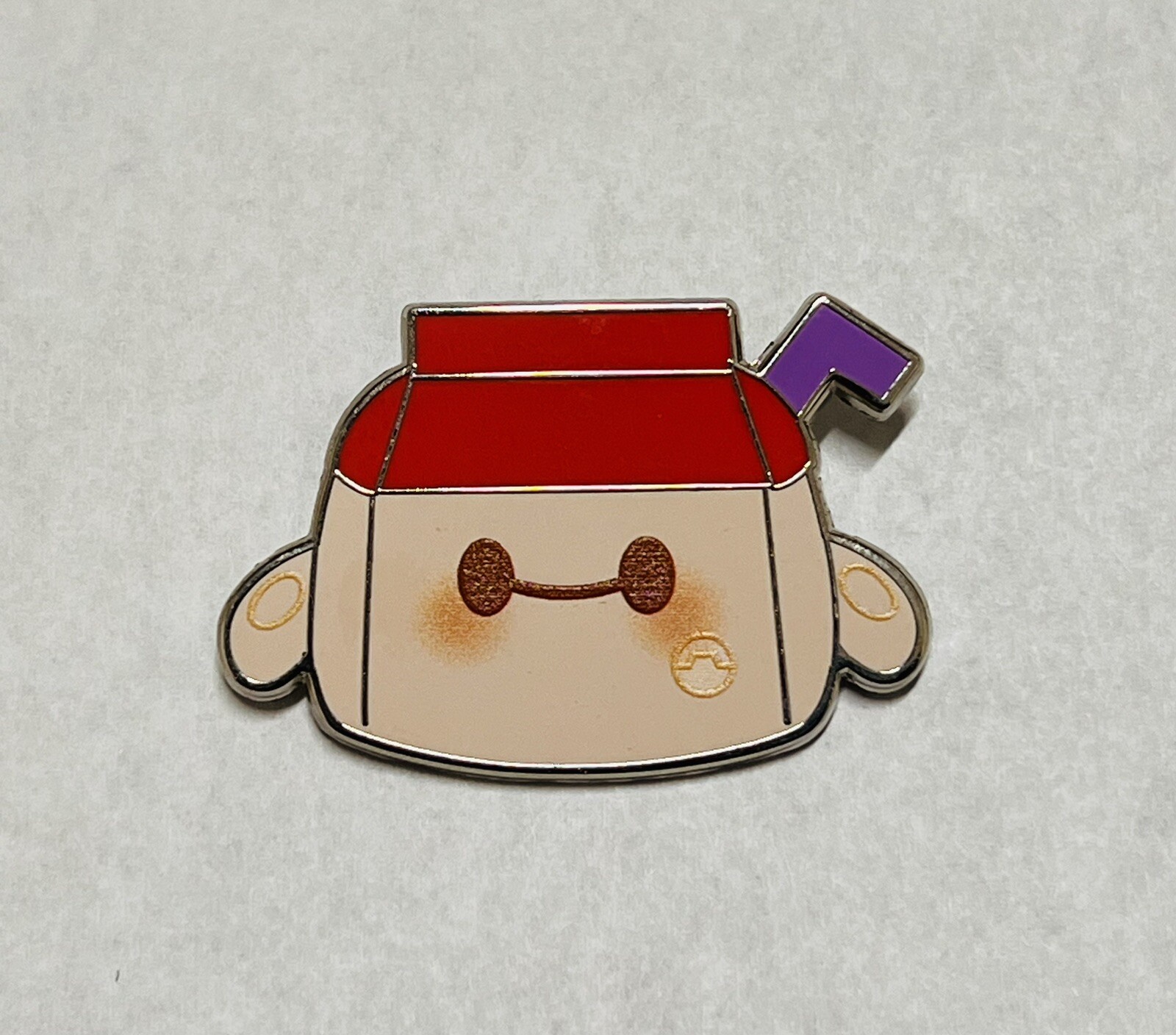 Disney Pin Baymax Milk Munchlings Series 3 Big Hero 6 Mystery Collection 2023