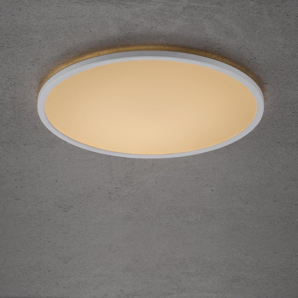 Nordlux Oja 42 47286001 White LED Slim Flush Ceiling Light Fitting eBay