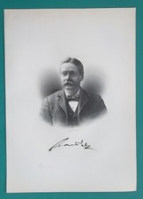 S. DAVIS PAGE Penn. Lawyer Banker US Assistant Treasurer - 1898 Portrait Print