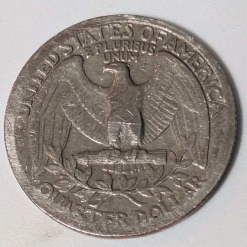 1978 USA QUARTER No Mint Mark Error Press Collar Broadstroke RARE Rim 25 Cents - Foto 1 di 7