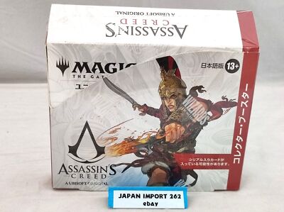 Magic: The Gathering MTG Assassin's Creed Collector Booster Pack 12 Pack Box  | eBay