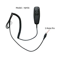5 Pin Richmat HJH56 Remote Control Replacement for LINENSPA Wired Adjustable Bed