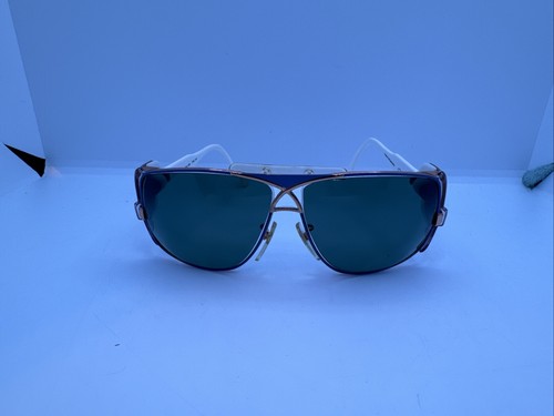VINTAGE CAZAL MOD 955 354 eyeglasses lilac white gold 1980's GERMANY eyeglasses