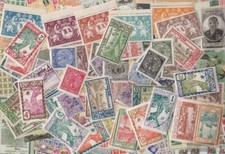 Timbres français guyana Timbres 100 divers timbres