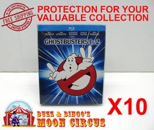 10X BLU-RAY DIGIBOOK MOVIE LARGE SIZE DG2 - CLEAR PLASTIC PROTECTIVE BOX SLEEV