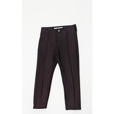 ZARA Girls Brown Ponte Knit Pants Size 5 Years