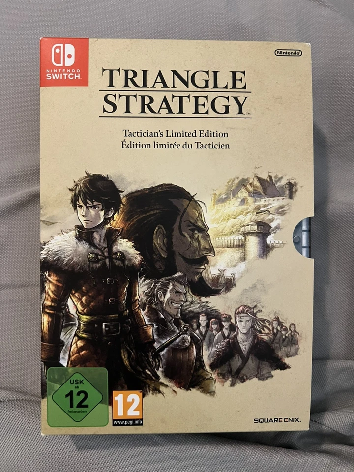 TRIANGLE STRATEGY TACTICIAN'S COLLECTOR'S LIMITED EDITION NINTENDO SWITCH PAL EU, foto 1 di 3