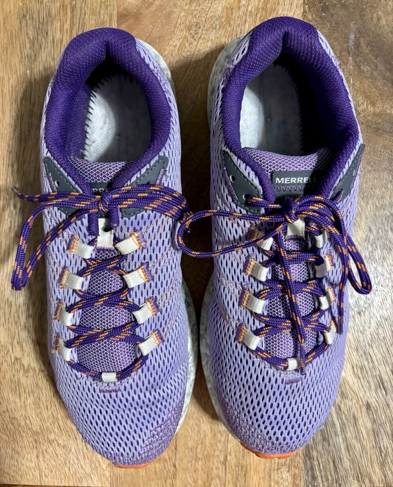 SAOLA Merrell Fly Strike Viola Taglia 10W JO67616W Ottime Condizioni Necessita Soletta Nuova