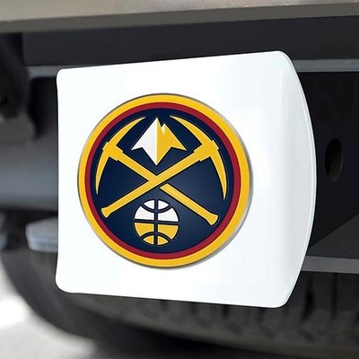 Denver Nuggets Black Hitch Cover w/ Colored 3D Emblem