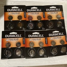 6 - 4 Packs Duracell CR2032 3 Volt Battery ECR2032 CR 2032 DL2032