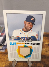 2026 Topps Heritage - Clubhouse Collection Relics Yordan Alvarez #CCR-YA Astros