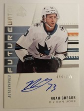 SP Authentic Future Watch Auto Noah Gregor /999