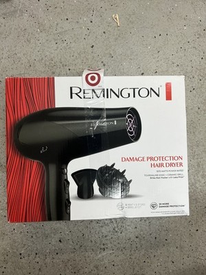 Remington Damage Protection Hair Dryer - Tourmaline Ionic and Ceramic Grill