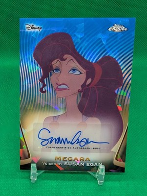 2025 Topps Disney Chrome Megara Susan Egan Auto #AA-SE Hercules
