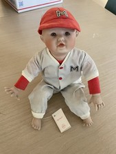 Michael Yolanda Bello Picture Perfect Porcelain Doll Knowles Baseball 1990