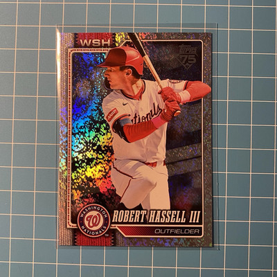 Topps 2026 Series 2 Robert Hassell III Holo Foil Nationals #582