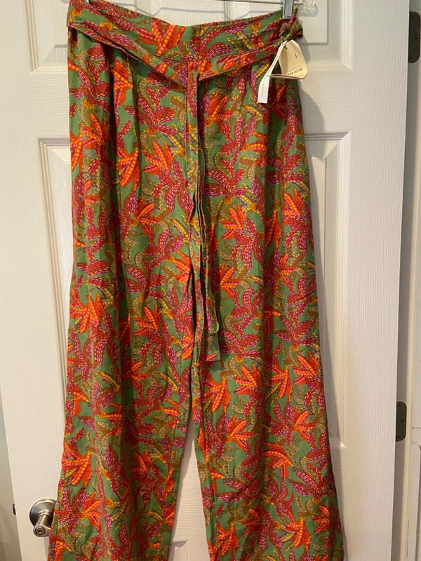 NWT Midnight Sky Linen Blend Pants XL/12/14/16