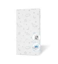 2" x 27.5" x 52" Crib Mattress Topper, High Density Foam Toddler Mattress Top...