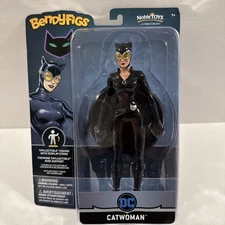 BendyFigs DC Comics Catwoman 7.5" Figure by The Noble Collection - New In Box