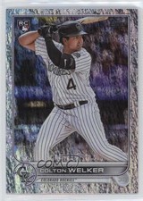 2022 Topps Series 2 Foilboard 169/390 Colton Welker #480 8d2