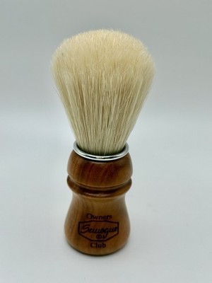 Semogue Owners Club Boar Bristle Shave Brush With Wood  Handle