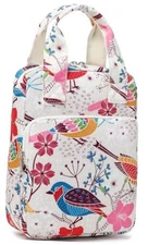 Bible Cover for Women, Bible Holder With Handle and Zippered Carrying Magpie