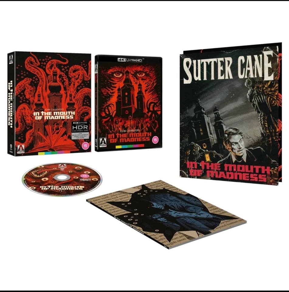 In the Mouth of Madness Limited 4K Ultra HD Region B Blu-ray + Book - image 2 of 2