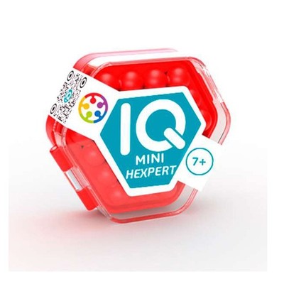 SmartGames IQ Mini Hexpert Puzzle Spiel | Logik & Denksport Ab 7 Jahren