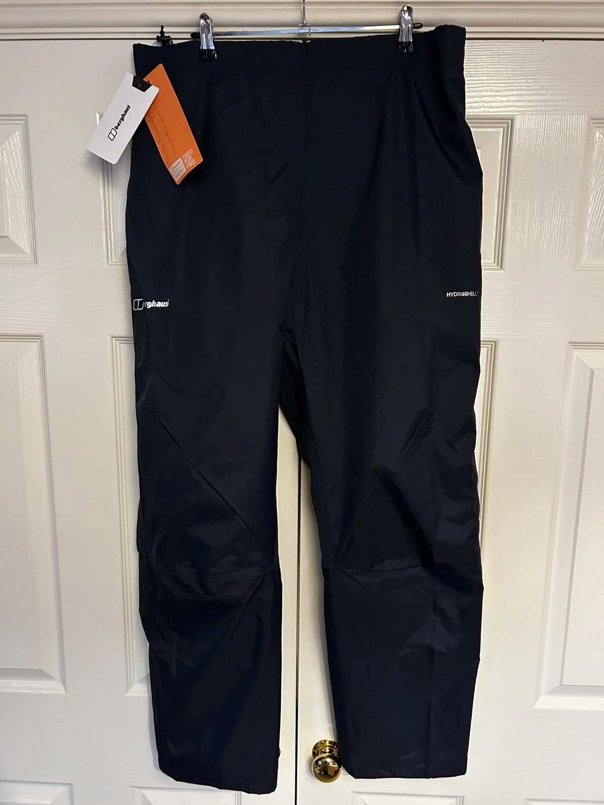 Men's Berghaus XXL Deluge Pro 2.0 Overtrousers - BNWT Navy Blue Hydroshell Pants