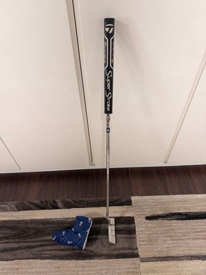 TaylorMade TP TRUSS TB1 Left-Hand Putter with SuperStroke Grip, Headcover