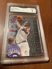 1996 FLEER METAL #58 KEVIN GARNETT  GMA -9  MINNESOTA TIMBERWOLVES CARD