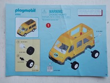 Playmobil Instrukcja budowy A5 , 6866 Autobus szkolny