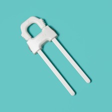 2-Pack U-Shaped Child Proof Sliding Cabinet Locks - Quick Install for Families