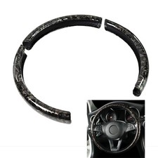 For Bmw 3pcs Snap-on Forged Carbon Fiber Car Steering Wheel Cover Anti-slip For Bmw 3pcs Snap-on Forged Carbon Fiber Car Steering Wheel Cover Anti-slip