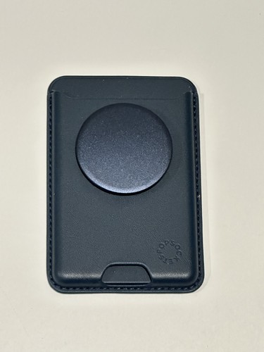 PopSockets: PopWallet voor MagSafe, kaarthouder met geïntegreerde verwisselbare PopTop voor smartphones en hoesjes, zeemeermin-roze
