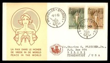 Mayfairstamps Belgium FDC 1963 Child in Wheat Field Peace in World First Day Cov