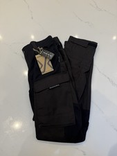 RVRC Womens GPx  Walking / Hiking Trousers - Jetblack - SMALL - Revolution Race 